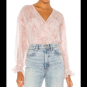 All Saints Flowy Top